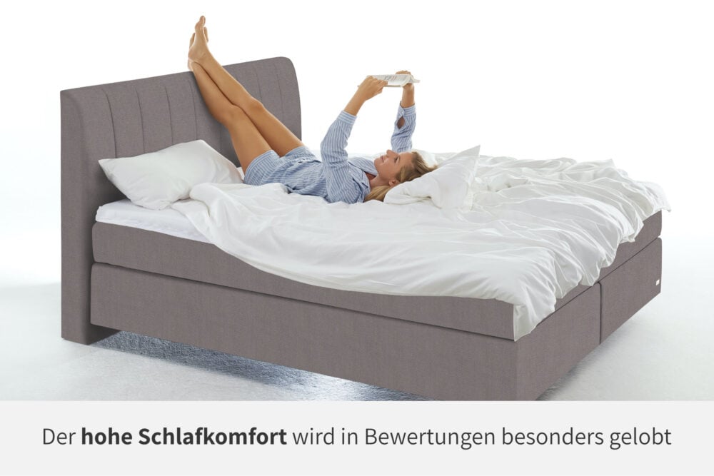 YAK Boxspringbett Schlafkomfort